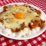 ウインナーカレーの卵チーズ焼き★